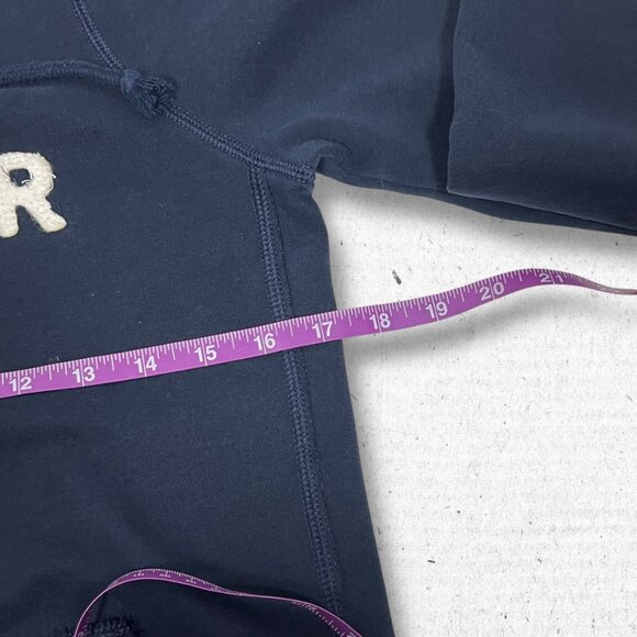 Vintage Y2K 2000s Hollister Dark Blue Hoodie - Picture 4 of 5
